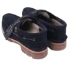 3-Eye Lug Boat „Dark Blue Suede”