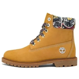 6-Inch Boot confecționat cu țesături Liberty „Yellow”