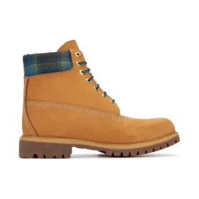 6-Inch Boot „Grâu with Blue Tartan Collar”