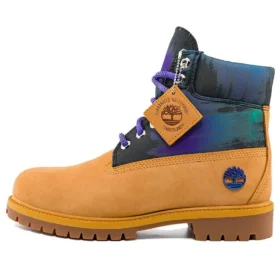 6-Inch Boot impermeabil Heritage „Nubuc gri cu imprimeu”