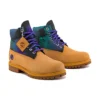 6-Inch Boot impermeabil Heritage „Nubuc gri cu imprimeu”