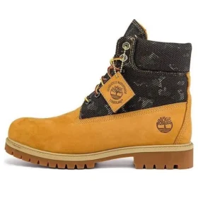 6-Inch Boot „Nubuc gri cu camuflaj”