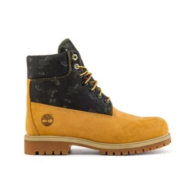 6-Inch Boot „Nubuc gri cu camuflaj”