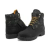 6-Inch Boot „Nubuc negru cu camuflaj”