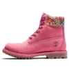 6-Inch Boot realizat cu țesături Liberty „Pink”