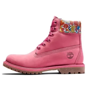 6-Inch Boot realizat cu țesături Liberty „Pink”