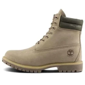 6-Inch Premium Chukka de 15 cm, impermeabilă, de calitate superioară „Off White Nubuck”