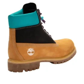 6-Inch Premium Cizme „Black Teal Wheat”