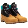 6-Inch Premium Cizme „Black Teal Wheat”