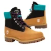 6-Inch Premium Cizme „Black Teal Wheat”