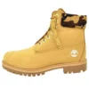 6-Inch Premium Cizme „Grâu Nubuck cu guler camuflaj”