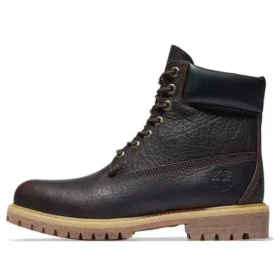 6-Inch Premium Waterproof Boot, impermeabile, „maro închis, piele integrală”