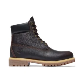 6-Inch Premium Waterproof Boot, impermeabile, „maro închis, piele integrală”
