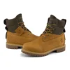 6-Inch Premium Waterproof Boot ReBOTL de 6 inch cu talpă lată „Nubuc gri și țesătură”