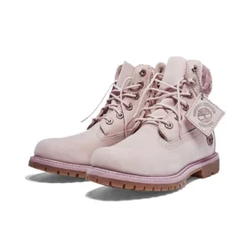 6-Inch Premium Waterproof Lt „Pink Nubuck Velvet”