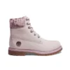 6-Inch Premium Waterproof Lt „Pink Nubuck Velvet”