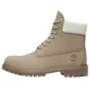 6-Inch Premium Waterproof „Medium Grey Nubuck Light Green”