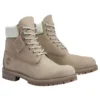 6-Inch Premium Waterproof „Medium Grey Nubuck Light Green”
