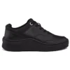 Adidași Ruby Ann cu talpă largă „Negru Full Grain”
