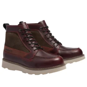 Britton Mills Waterproof „Burgundy Full Grain”