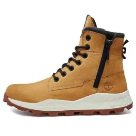 Brooklyn Side Zip Sneaker Wide Fit Cizme „Wheat Nubuck”