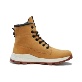 Brooklyn Side Zip Sneaker Wide Fit Cizme „Wheat Nubuck”