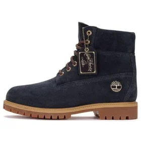 C.F. Stead Indigo Suede Heritage 6-Inch Boot „Dark Blue Suede”