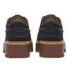 C.F. STEAD Încălțăminte cu platformă din piele de căprioară indigo Stone Street „Dark Blue Suede”