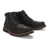 Cizma Chukka Attleboro Premium „Negru Full Grain”
