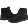 Cizme Alden Brook cu fermoar lateral „Negru Full Grain”