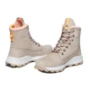 Cizme Brooklyn cu fermoar lateral „Beige”