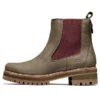 Cizme Chelsea Courmayeur Valley „Olive Nubuck”