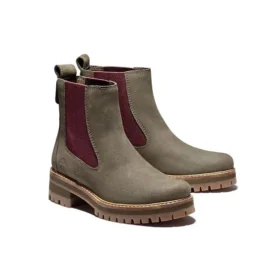 Cizme Chelsea Courmayeur Valley „Olive Nubuck”