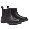 Cizme Chelsea premium „Negru Full-Grain”