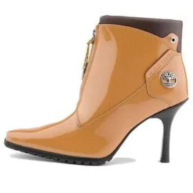 Cizme cu fermoar Timberland x Veneda Carter „Grâu Patent Leather”