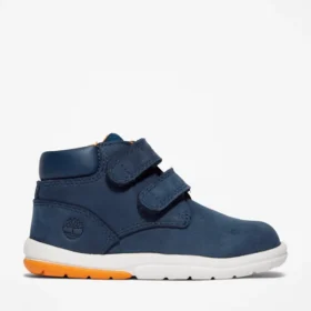 Cizme cu închidere cu velcro Toddle Tracks pentru copii mici, culoare bleumarin