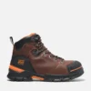 Cizme de lucru pentru bărbați Endurance Ev Comp-Toe – Maro teak/portocaliu