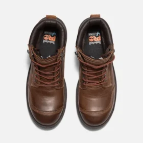 Cizme de lucru pentru bărbați Whitman cu vârf de protecție, 6-Inch Boot – maro închis Cizme de lucru pentru bărbați Whitman cu vârf de protecție, 6-Inch Boot – maro închis