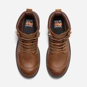 Cizme de lucru pentru bărbați Whitman cu vârf moale, 6-Inch Boot – maro mediu Cizme de lucru pentru bărbați Whitman cu vârf moale, 6-Inch Boot – maro mediu
