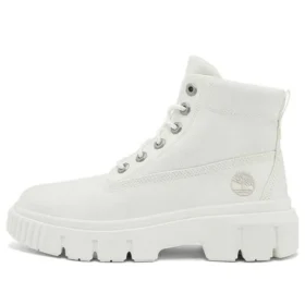 Cizme din pânză Greyfield „White”