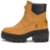 Cizme Everleigh cu fermoar frontal „Grâu Nubuck”