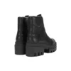 Cizme Everleigh cu fermoar frontal „Negru Nubuck”