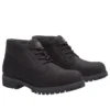 Cizme Heritage Mid Chukka „Nubuc negru”