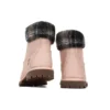 Cizme impermeabilă Lindon Woods de 6-Inch Boot „Nubuc roz și guler imprimat negru”