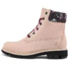 Cizme impermeabilă Lucia Way de 6-Inch Boot cu talpă cu crampoane „Nubuc roz deschis”