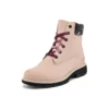 Cizme impermeabilă Lucia Way de 6-Inch Boot cu talpă cu crampoane „Nubuc roz deschis”