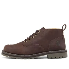 Cizme impermeabilă Redwood Falls cu talpă largă „Dark Brown Full Grain”