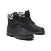 Cizme impermeabilă Safari Zebra de 6-Inch Boot „Negru”