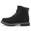 Cizme impermeabilă Waterville de 6 inch cu talpă largă „Negru”