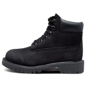 Cizme Premium cu talpă lată de 6 inch „Negru”